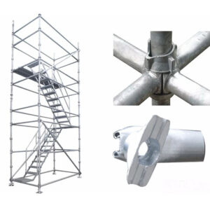Cuplock Scaffolding System Hot-dip Galvanized Steel Scaffold For Outdoor Use
