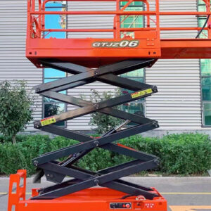 500Kg High Building Cleaning Scaffolding Hydraulic Electric Mobile Scissor