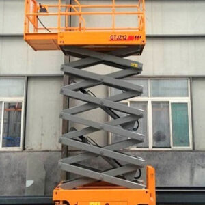 Removable electric lifting work platform